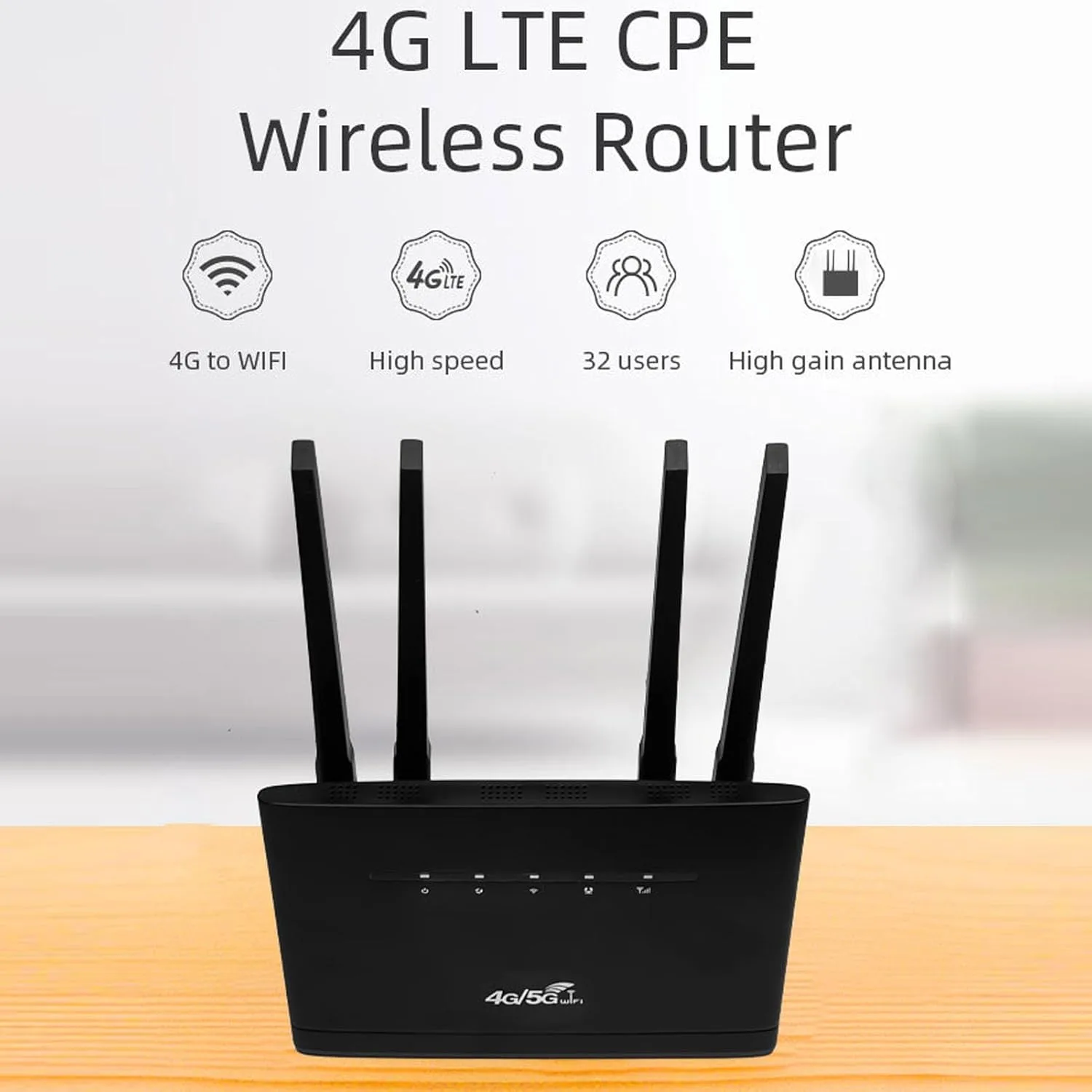 router 4G/5G CPE lte cat4 300Mbps